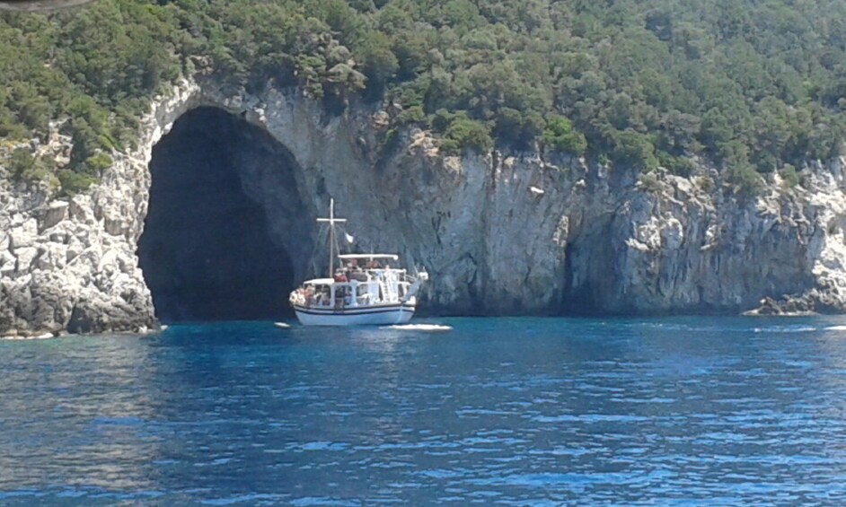 Picture 1 for Activity From Corfu Town: Syvota and Blue Lagoon Full-Day Boat Cruise