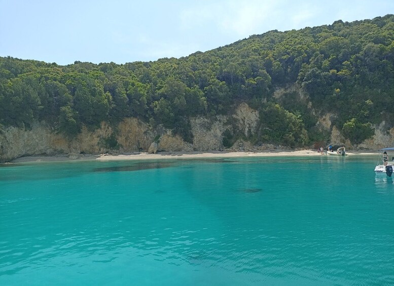 Picture 4 for Activity From Corfu Town: Syvota and Blue Lagoon Full-Day Boat Cruise