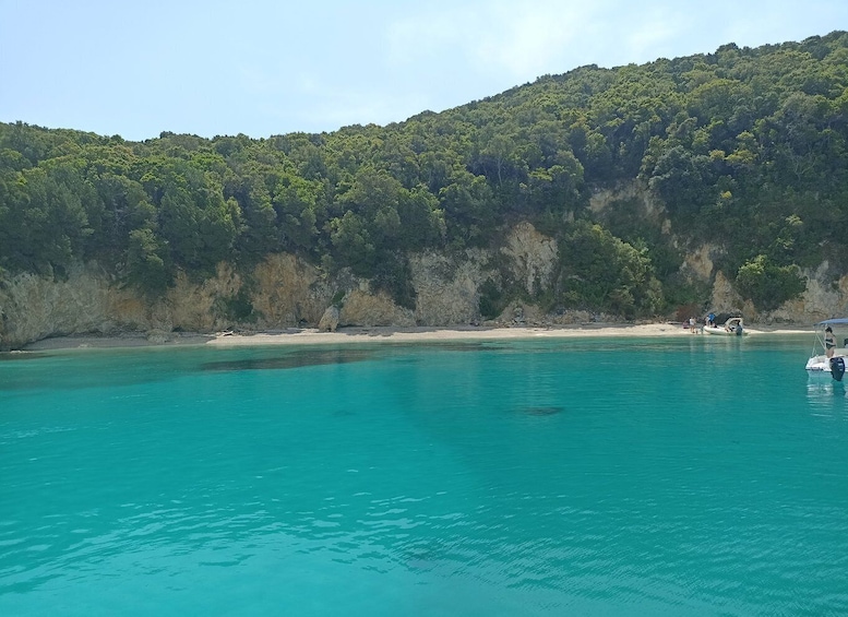 Picture 4 for Activity From Corfu Town: Syvota and Blue Lagoon Full-Day Boat Cruise