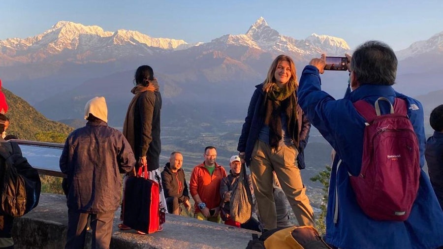 Pokhara: Group Joining Sarangkot Sunrise Himalayas Tour