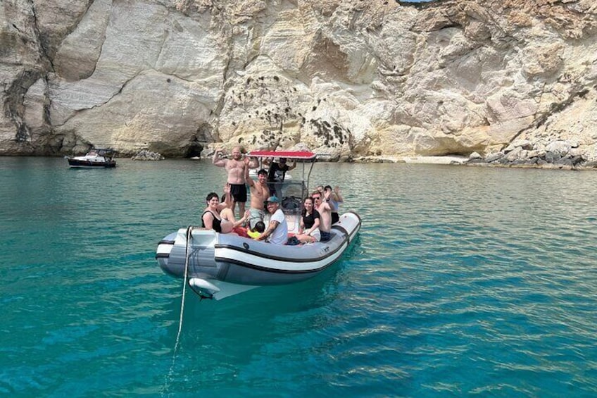 3 Hours Guided Dinghy Tour: Cagliari, Caves and Sella del Diavolo