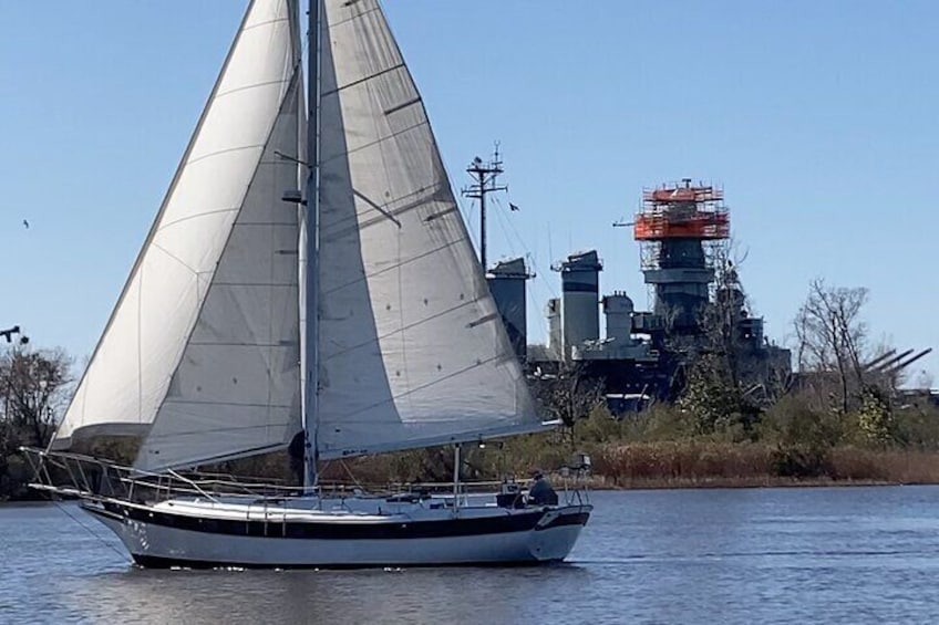 2-hour Sailing in Wilmington Waterfront