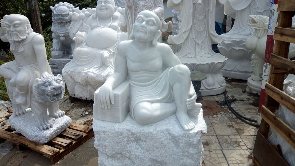 Marble sculptures in Da Nang