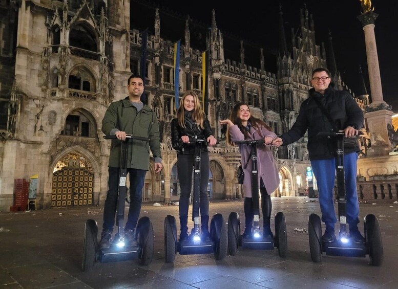 Picture 1 for Activity Munich: Guided City Highlights Night Tour by Segway