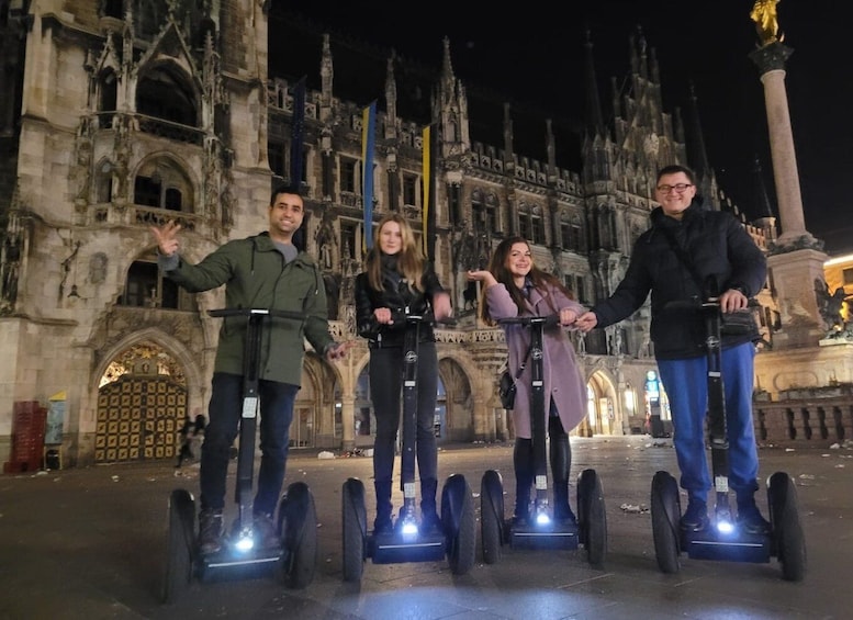 Munich: Guided City Highlights Night Tour by Segway