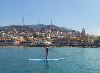 Puerto Vallarta: Guided SUP Board Tour with Digital Photos
