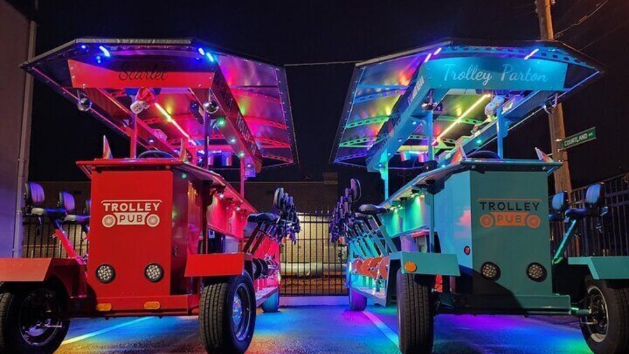 Explore Columbus on The Trolley Pub