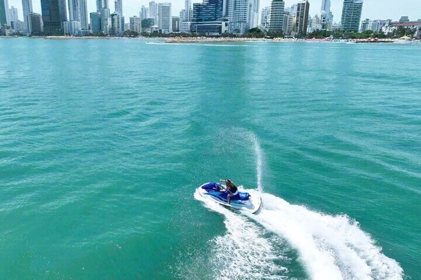 Extreme Jet Ski Adventure in Cartagena de Indias