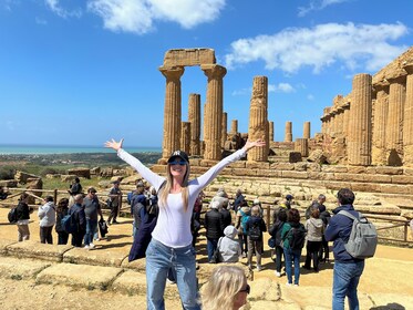 Excursión de lujo al atardecer en Agrigento: experiencia para grupos pequeñ...