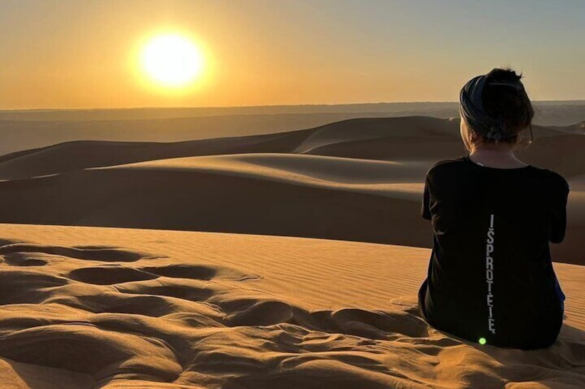 Private Full Day Desert Sunset Watching with Camel Ride 