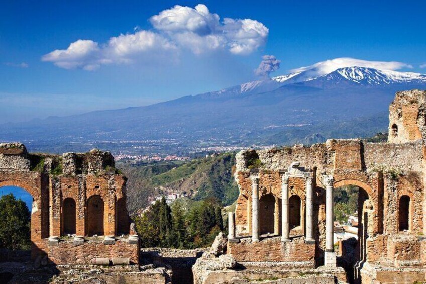 Private Tour of Etna and Messina from hotel or cruise port in Messina