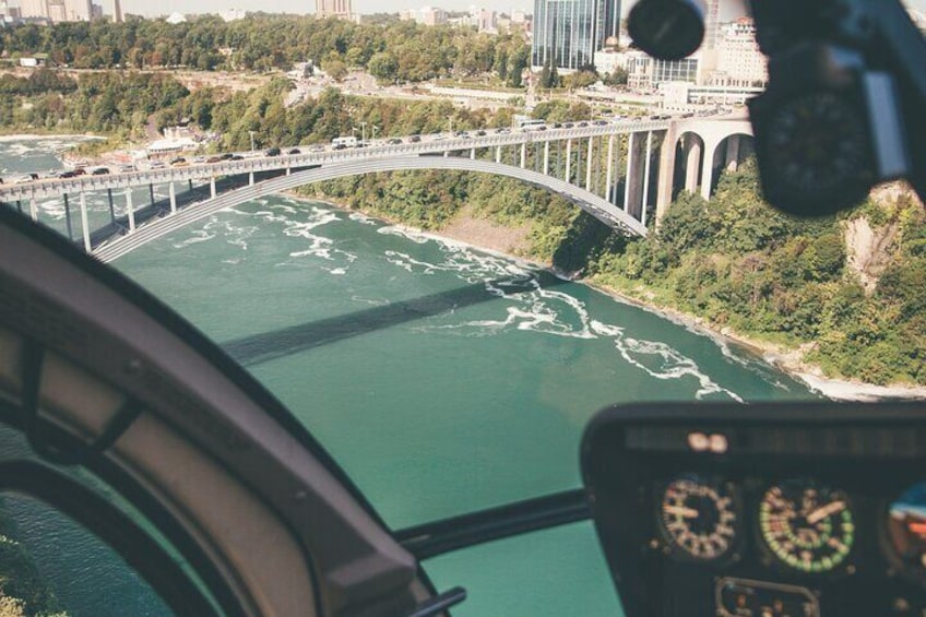 Sunset Helicopter Tour with Maid of the Mist & Dinner