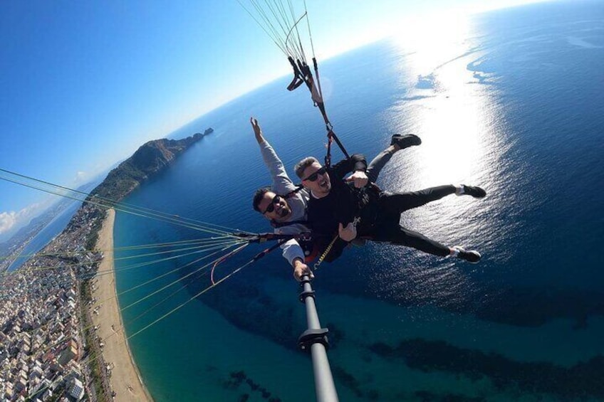 Alanya Tandem Paragliding Everyday w/ Free Hotel Transfer