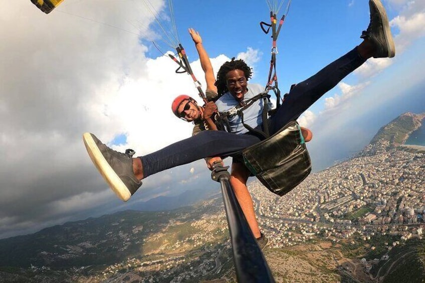 Alanya Tandem Paragliding Everyday w/ Free Hotel Transfer