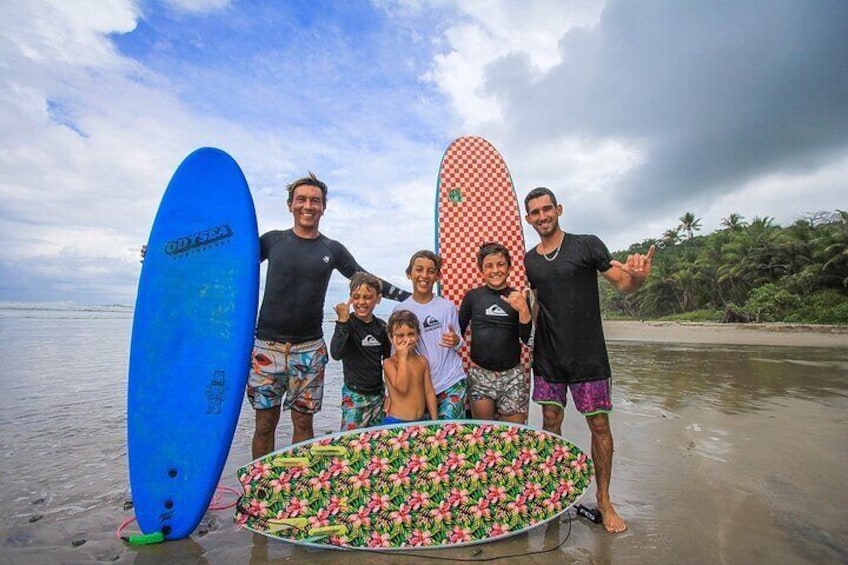 Specialized Group Surf Lesson in Playa Hermosa