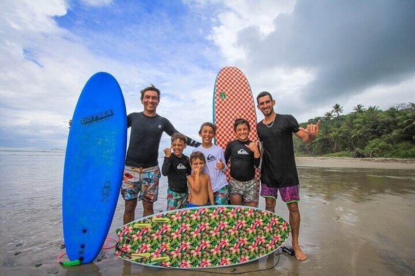 Specialized Group Surf Lesson in Playa Hermosa