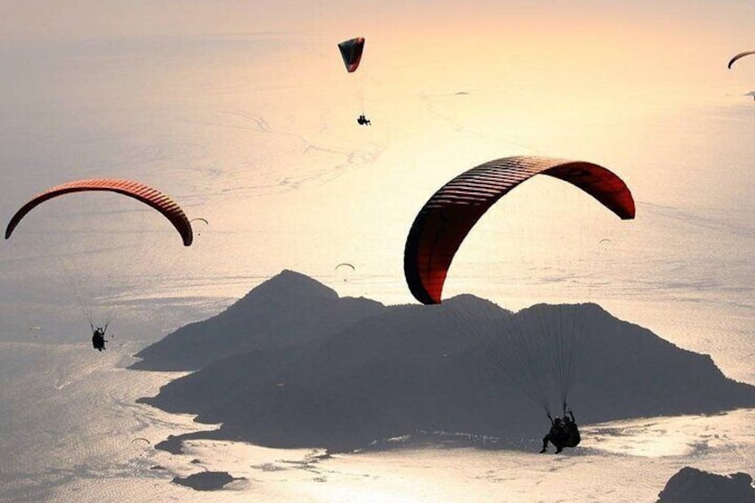 Tandem Paragliding Experience over Fethiye Oludeniz from Marmaris