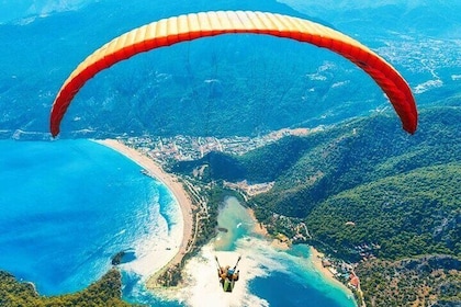 Tandem Paragliding Experience over Fethiye Oludeniz from Marmaris