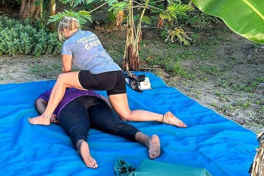 Thai Yoga Massage at the Beach