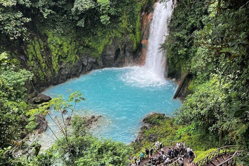 Rio Celeste Waterfall and Sloth Sanctuary