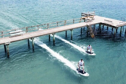 Jet-powered surfboard private 1-on-1 lesson in Wrightsville Beach