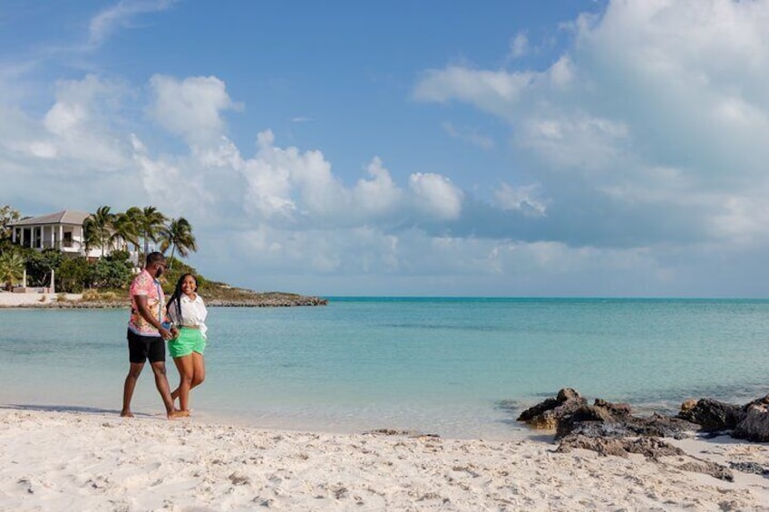 Beaches on South side of the island