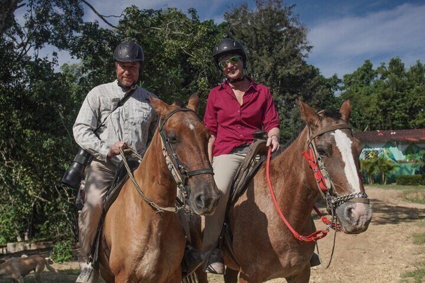 Horseback Riding & UTV Tour in Private Parrot Reserve