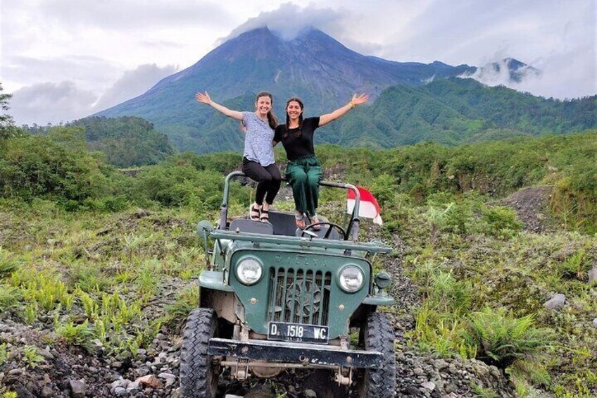 Merapi Jeep Volcano Private Tour and Prambanan Sunset