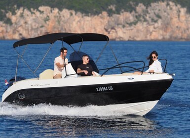 Dubrovnik : Excursion privée d'une demi-journée en bateau à moteur dans les...