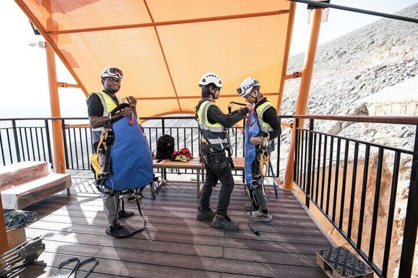 Experience the thrill of the world's longest zip line over water with the Musandam Zip Line at Oman Adventurers.