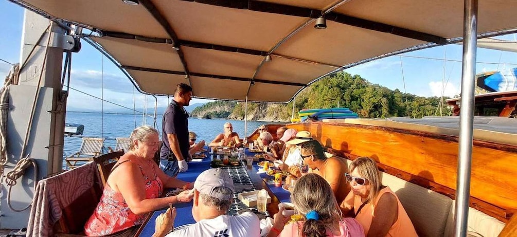 Picture 9 for Activity From Quepos: Wooden Sail Yacht Cruise with Snorkeling & Food