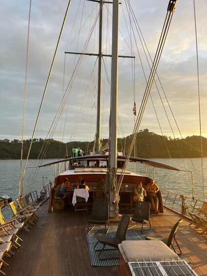 Picture 14 for Activity Quepos: Wooden Sail Yacht Cruise with Watersports and Food