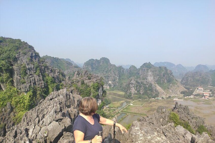 Ninh Binh Full Day Experience: Hiking, Boating, and Cycling