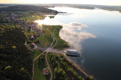 Brombachsee: Tour in barca con il trimarano "MS Brombachsee