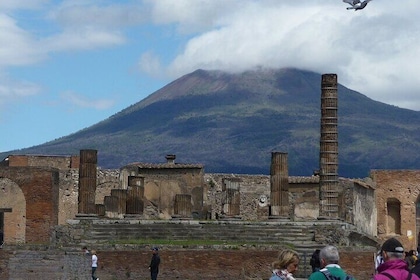 Private Day Trip at Mount Vesuvio and the Pompei or Herculanum