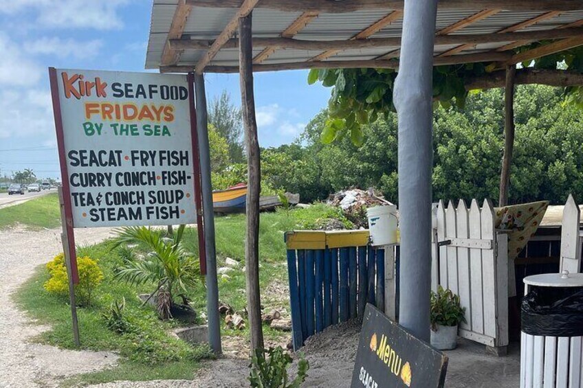 Jamaican Seafood Street Food Tour from Montego Bay, Falmouth