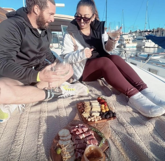 Picture 5 for Activity Marina del Rey: Private Boat Tour with Charcuterie and Wine