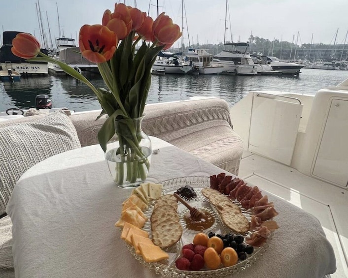 Picture 6 for Activity Marina del Rey: Charcuterie and Wine with Boat Tour