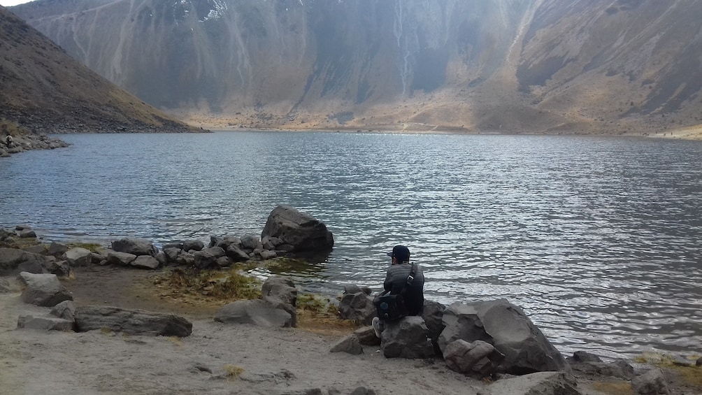 Hike through the crater of the Nevado de Toluca Volcano 