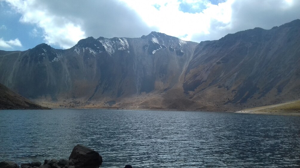 Hike through the crater of the Nevado de Toluca Volcano 