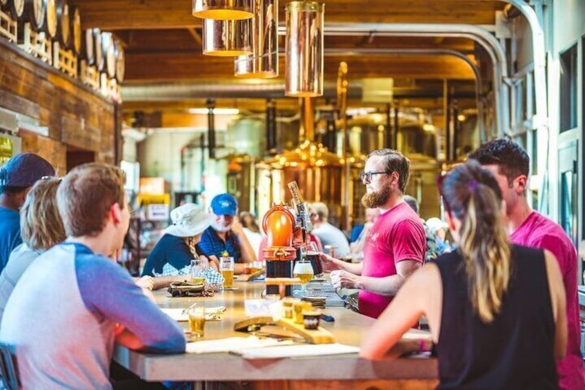 Food Truck and Brewery Tour with Complimentary Tastings