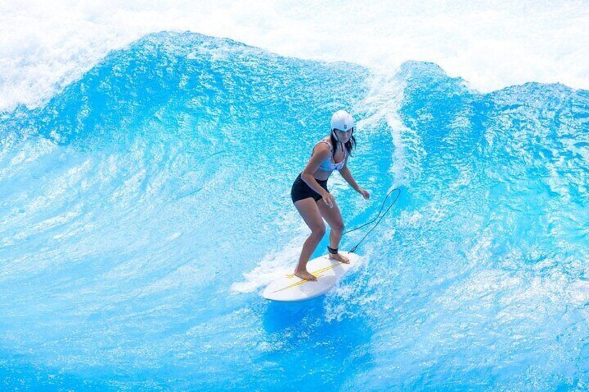 Surf Activity on the 100-Foot Wave in Ewa Beach