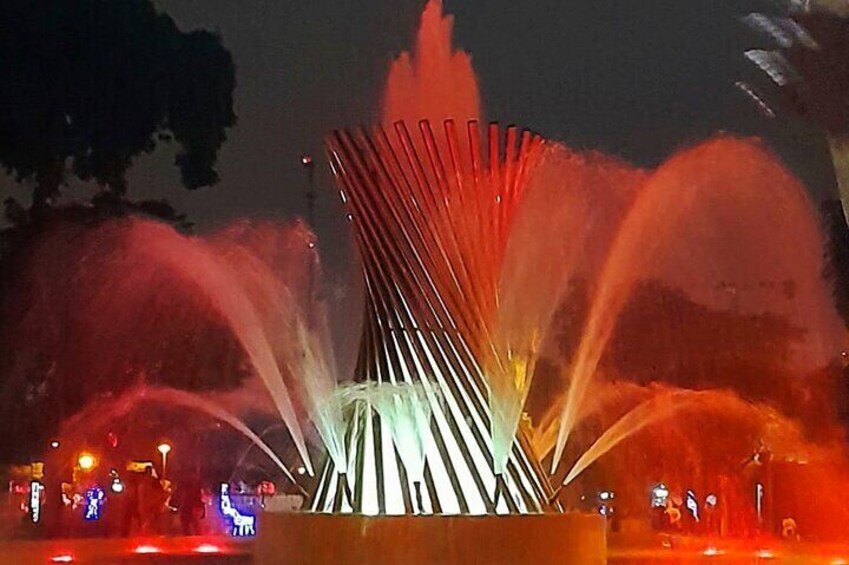 Enjoy the Light Show in the Magic Water Circuit