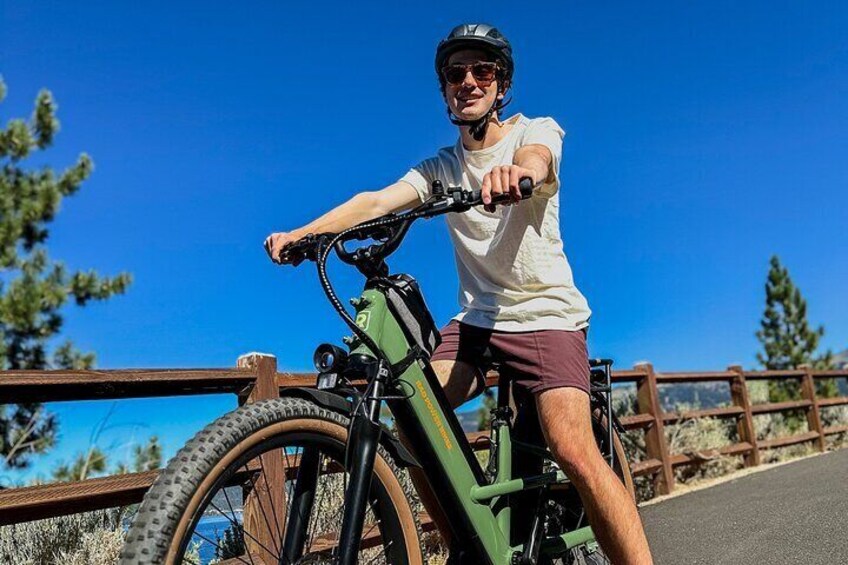 Self Guided E-Bike Tour on Lake Tahoe’s East Shore Bike Path