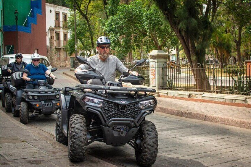 ATVs Through Guanajuato City