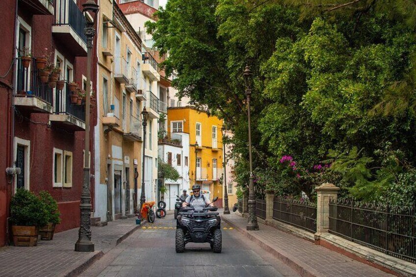 ATVs Through Guanajuato City