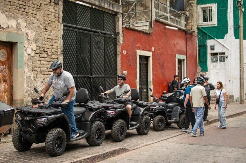 ATVs Through Guanajuato City