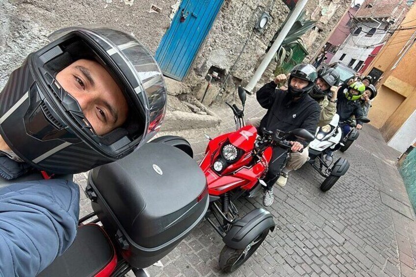 ATVs Through Guanajuato City