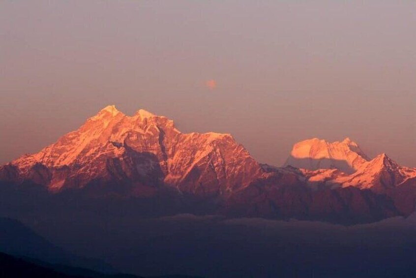 Sunrise view from Nagarkot