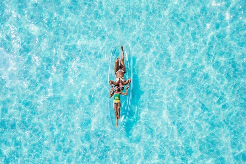 Clear Kayak Photoshoot in Montego Bay